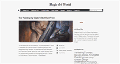 Desktop Screenshot of magicartworld.com